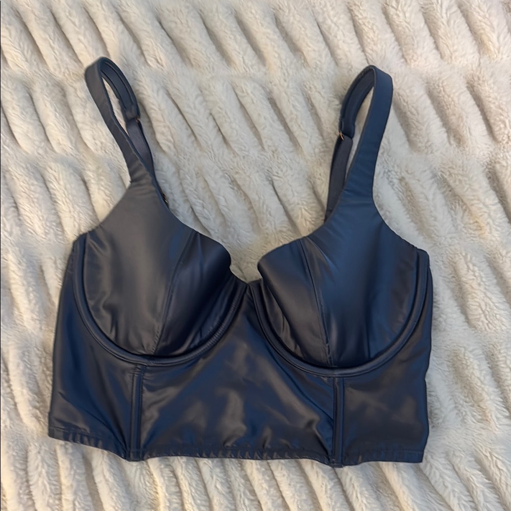 Elegant Navy Blue Women's Intimate Bra